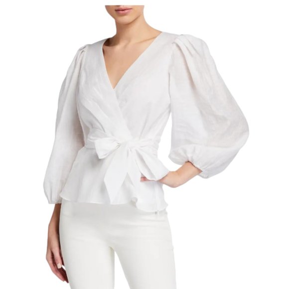 Parker Zenda Blouse Ivory - Picture 1 of 7